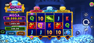 3 Glittery Diamonds slot gameplay