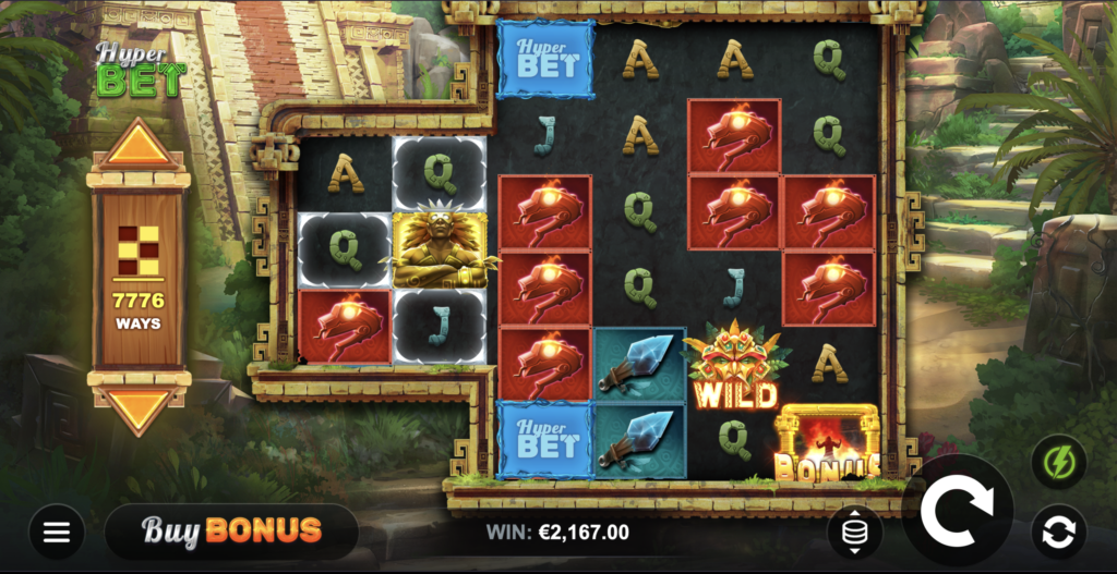 Aztec Apocalypse gameplay.