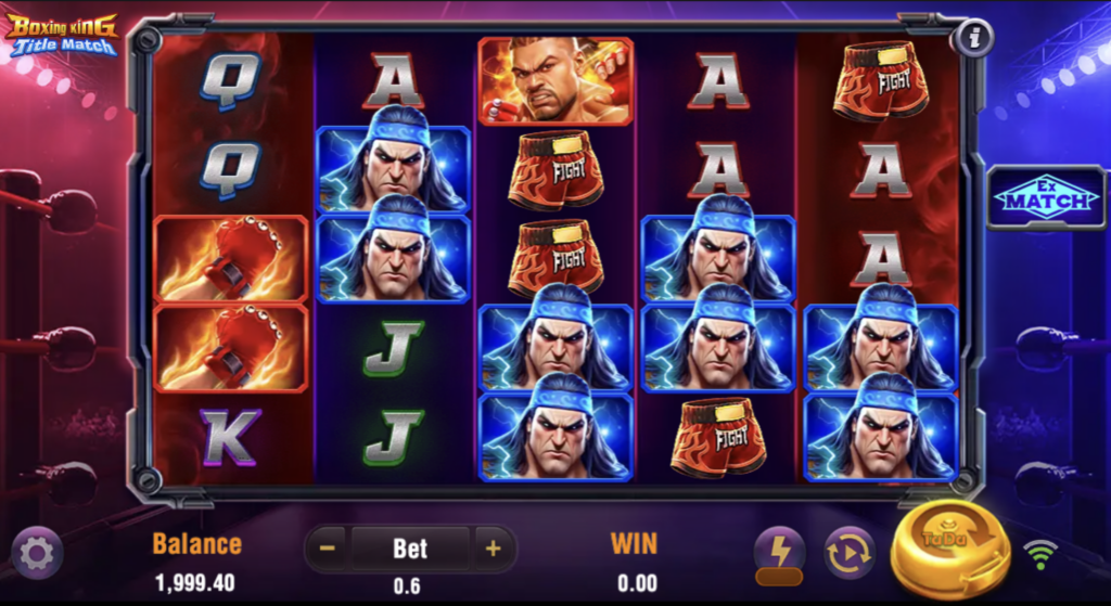 Boxing King Title Match gameplay.