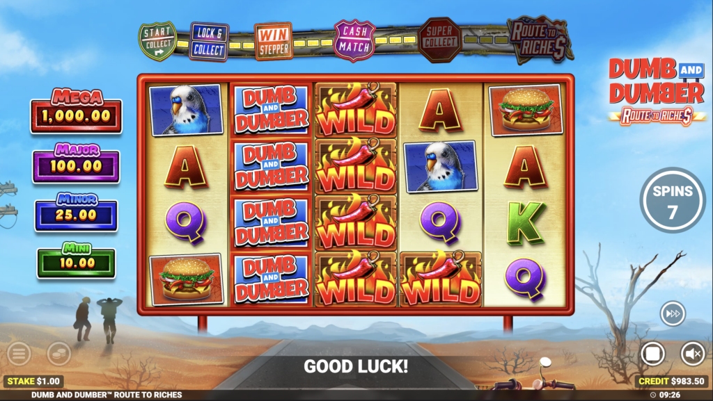 Dumb and Dumber Route to Riches gameplay 2.