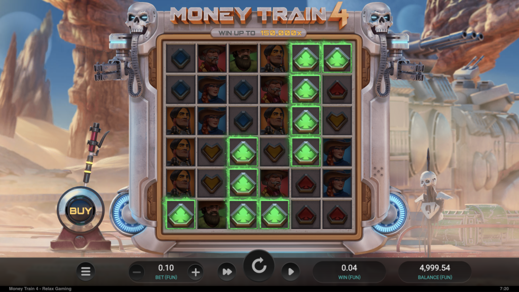 Money Train 4 gameplay.