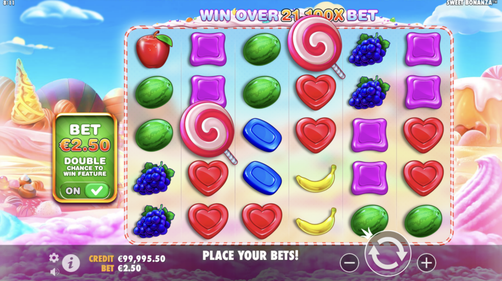 Sweet Bonanza gameplay.