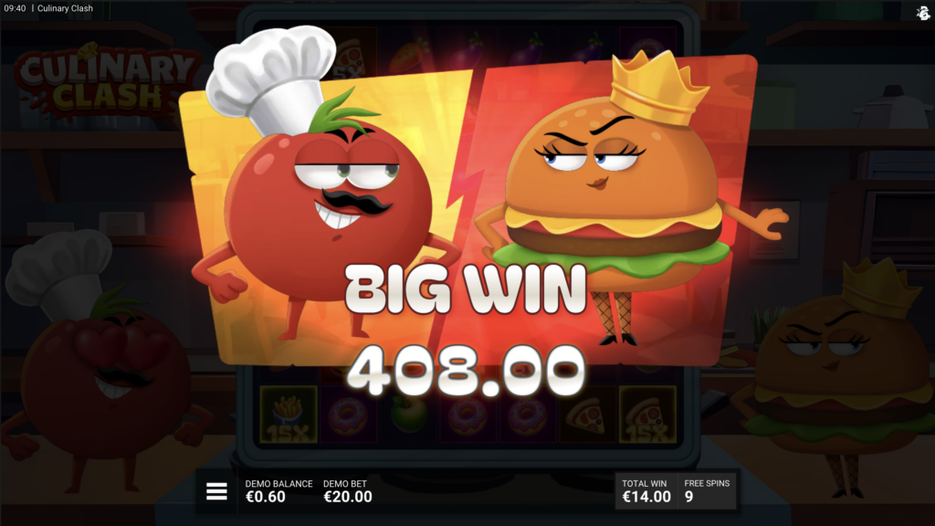 Culinary Clash big win