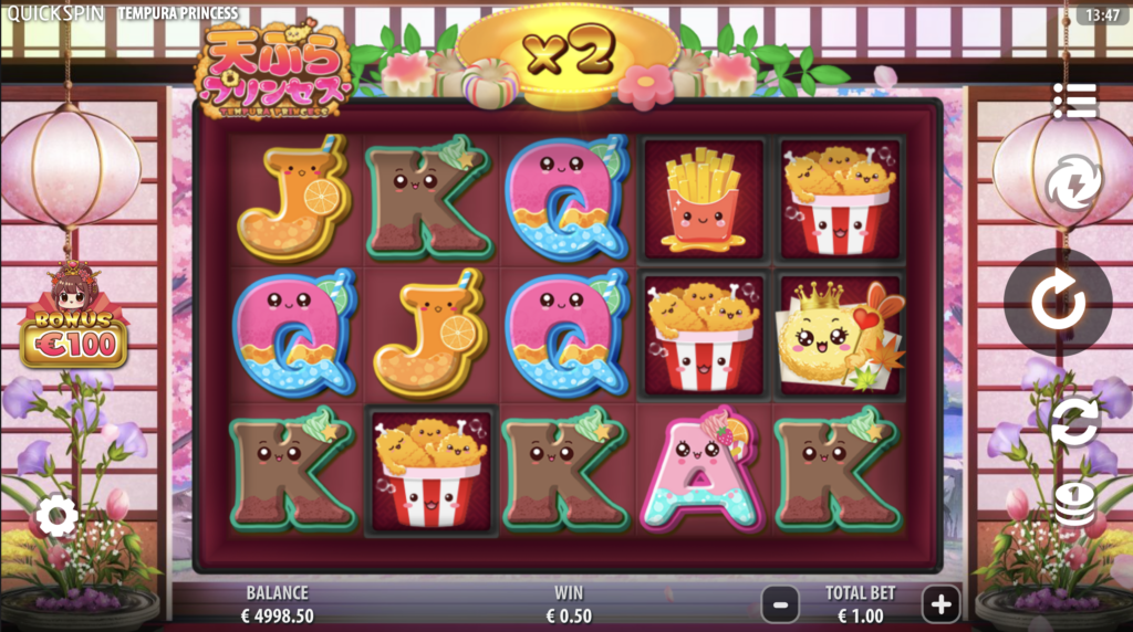 Tempura Princess gameplay