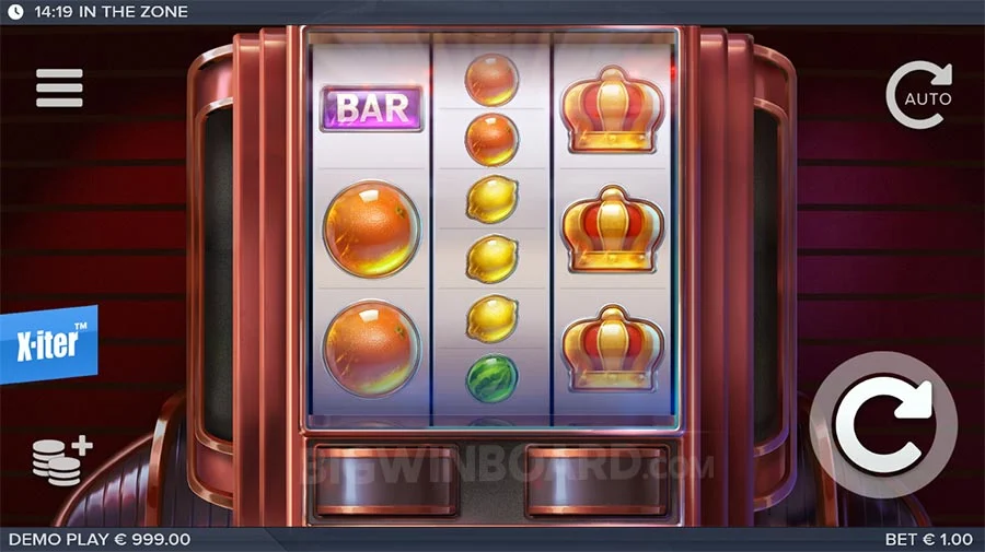 In the Zone gameplay.