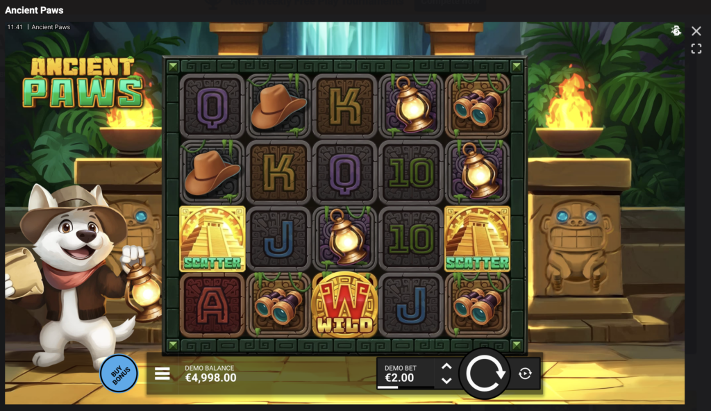 Ancient Paws gameplay.