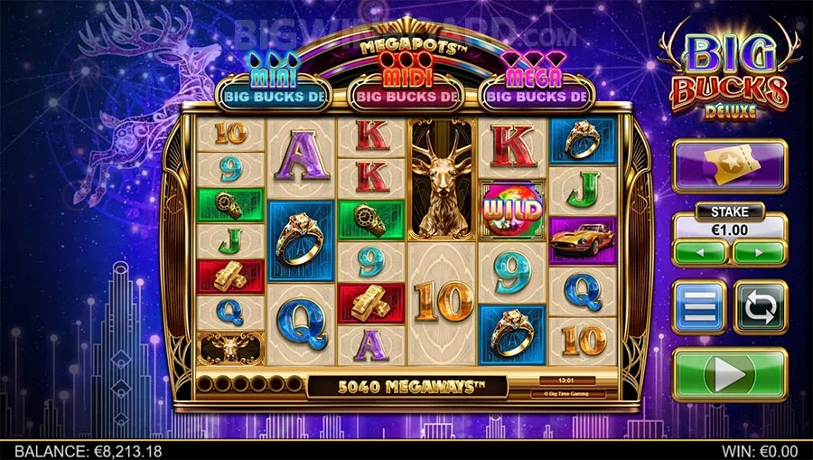 big bucks deluxe slot