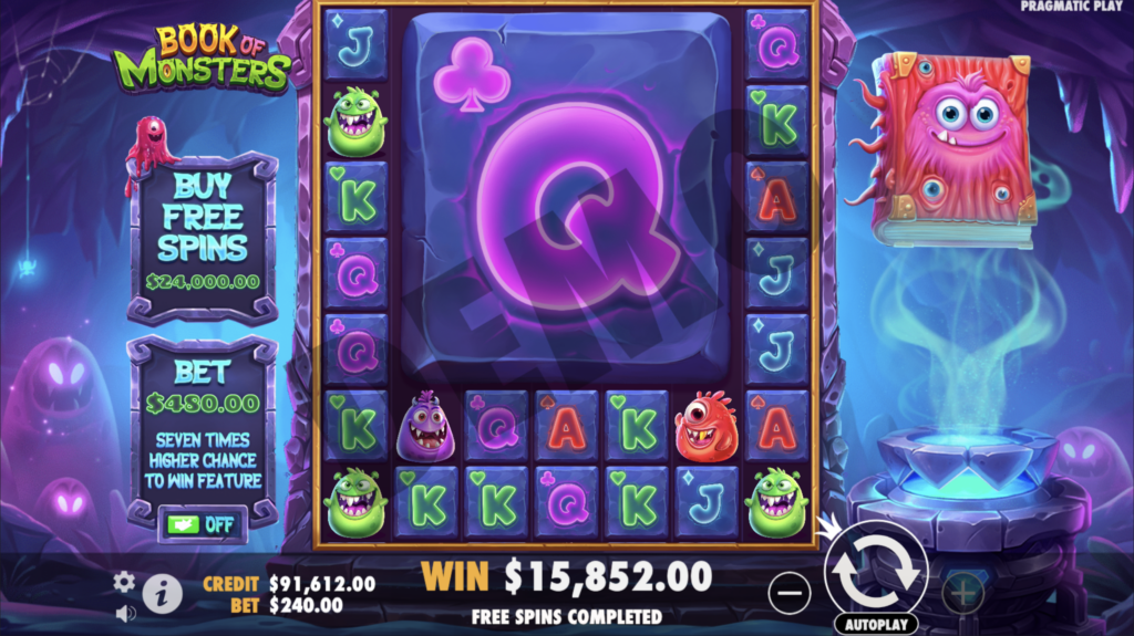 Book of Monsters gameplay.