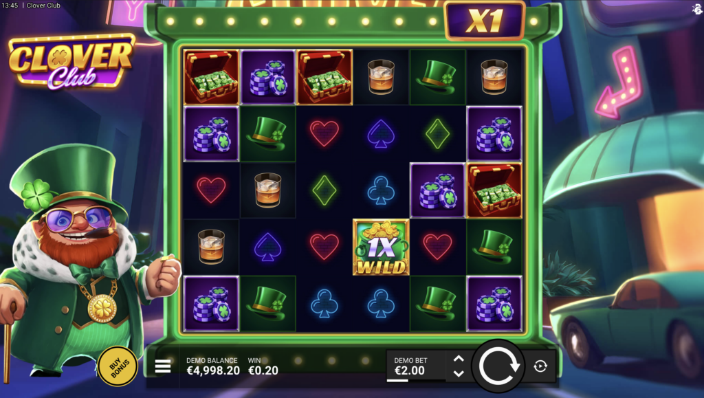 Clover Club Slot Game.