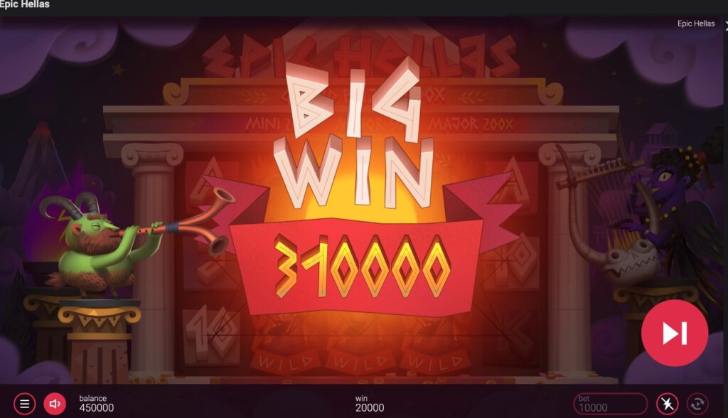 Epic Hellas huge slot win