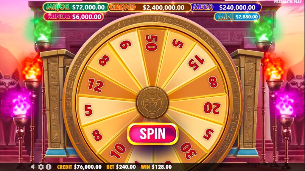 Mummy’s Jewels bonus game