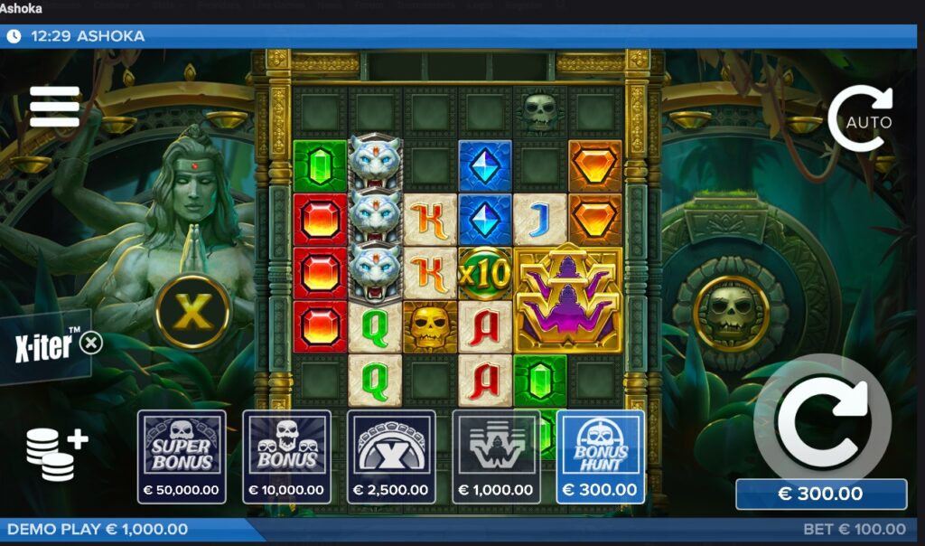 Ashoka slot gameplay