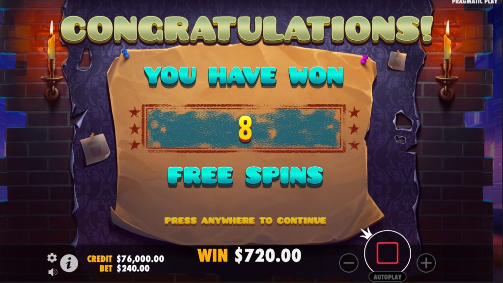 Mystery Mice free spins slot feature
