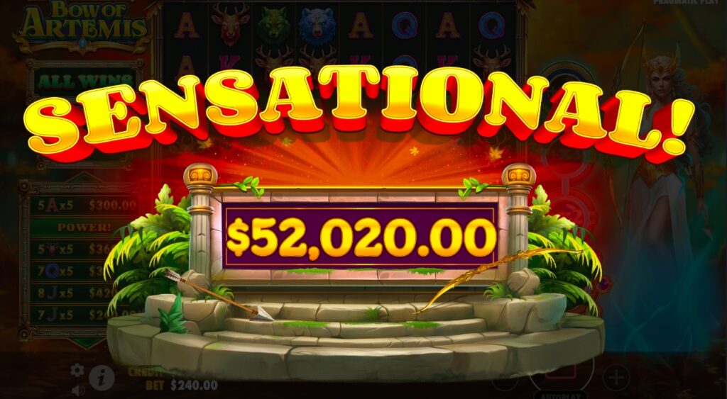 Bow of Artemis bonus buy gameplay