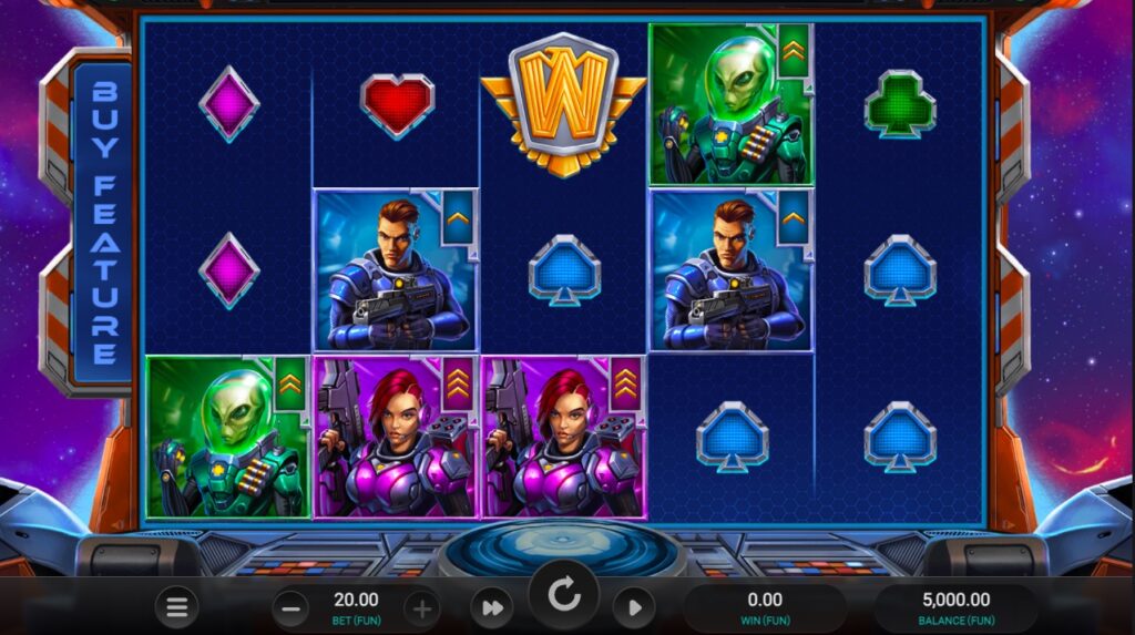 Multiplier Odyssey slot gameplay