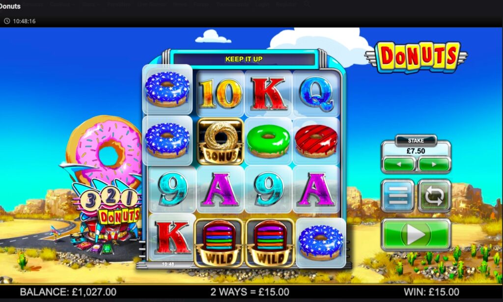 Donuts bonus / wild