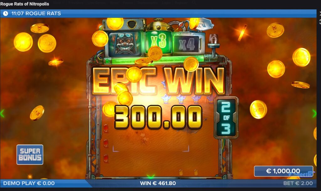 Rogue Rats of Nitropolis epic win