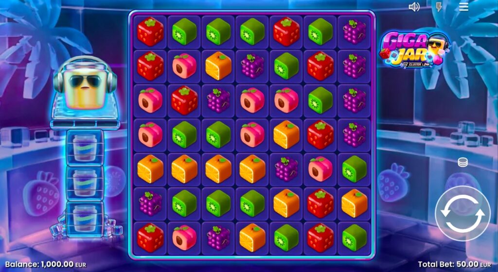 Giga Jar Cluster Link slot gameplay