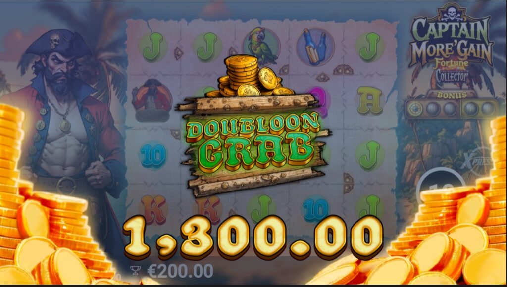 Captain More’gain win.