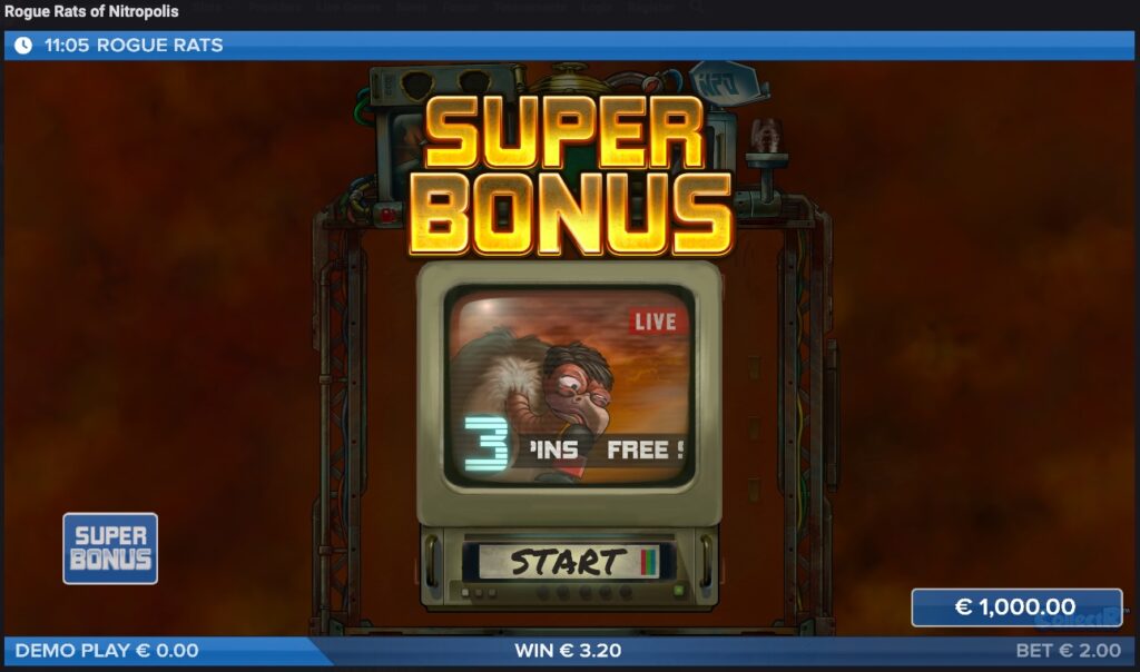 Rogue Rats of Nitropolis super bonus