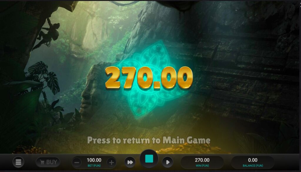 Ancient Tumble huge slot win