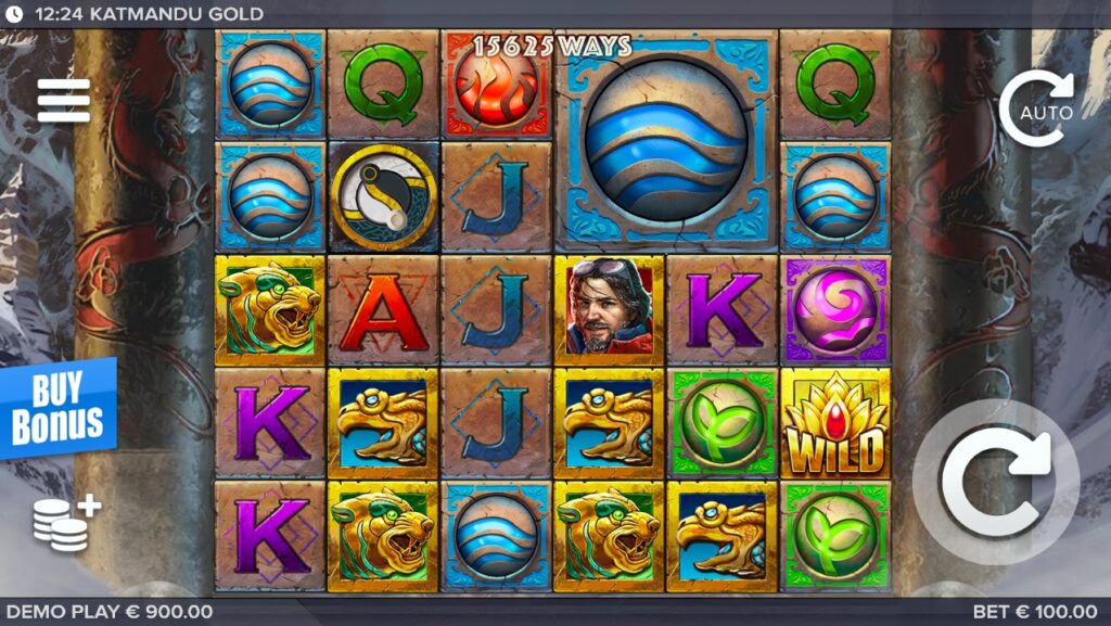 Katmandu Gold slot gameplay