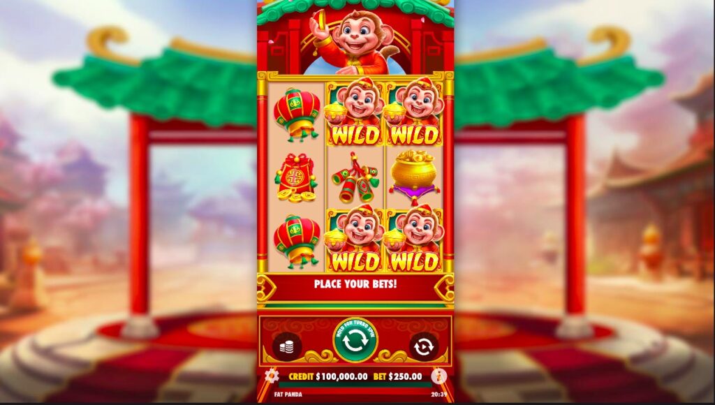 Lucky Monkey slot gameplay