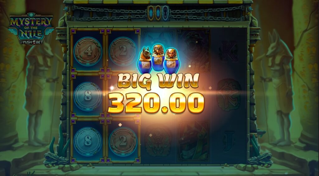 Mystery Of The Nile paylines and features