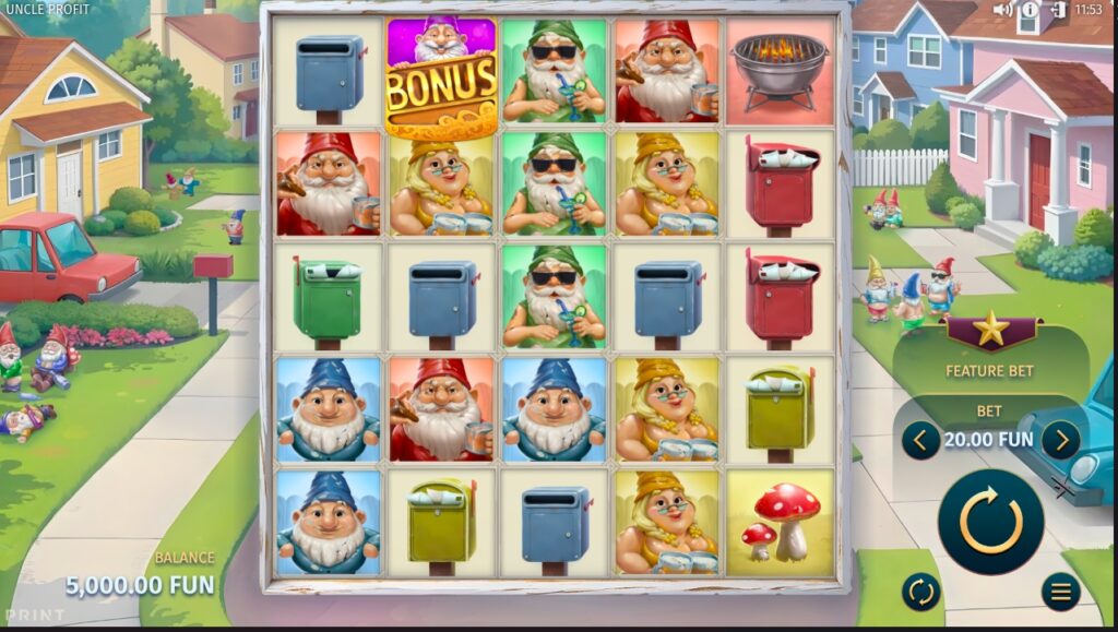 Uncle Profit gameplay