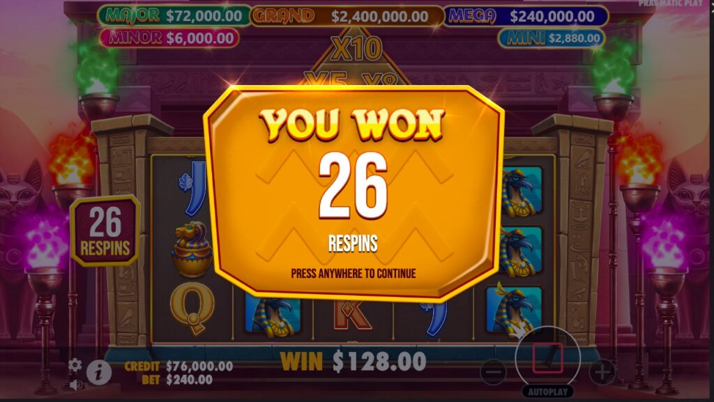 Mummy’s Jewels free spins