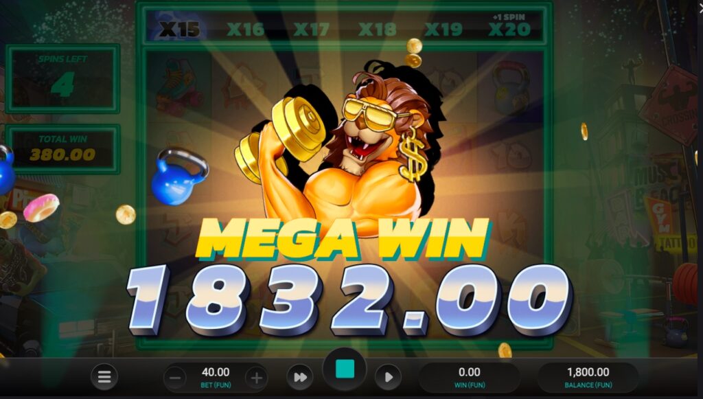 Beast Mode slot gameplay