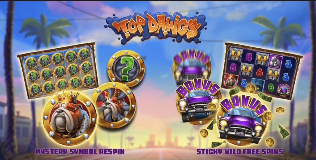 Top Dawg$ 2 paylines and features