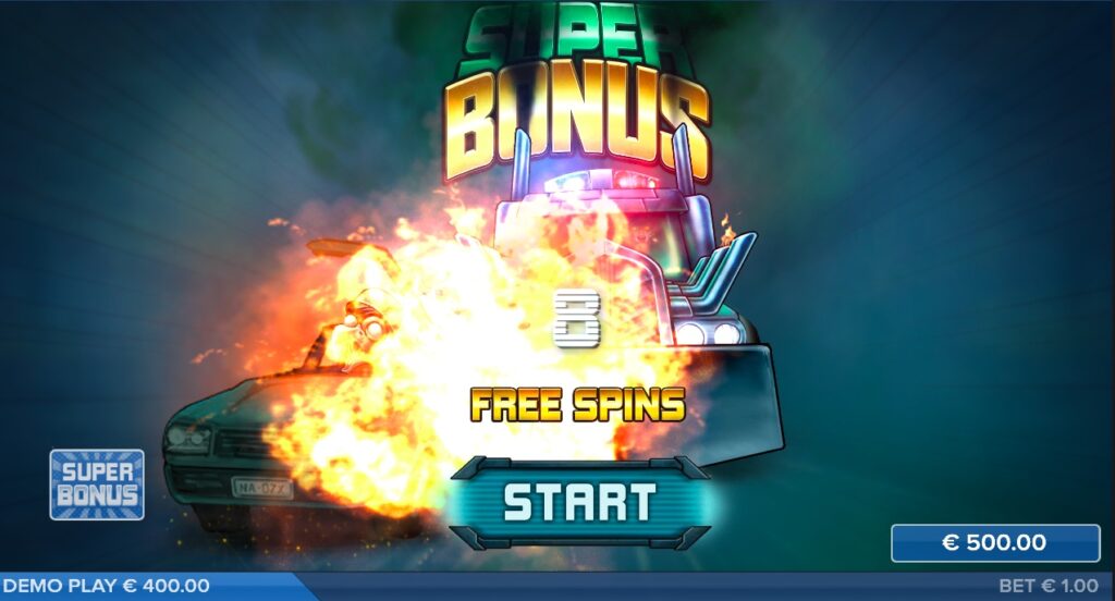 Nitropolis 5 free spins bonus feature