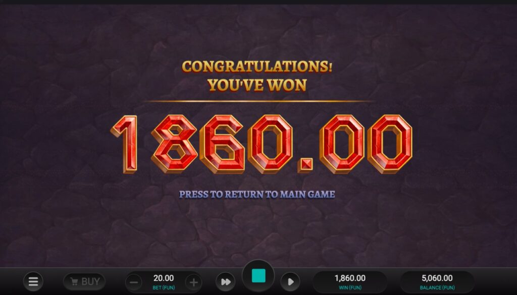 Helio's Fury huge slot win