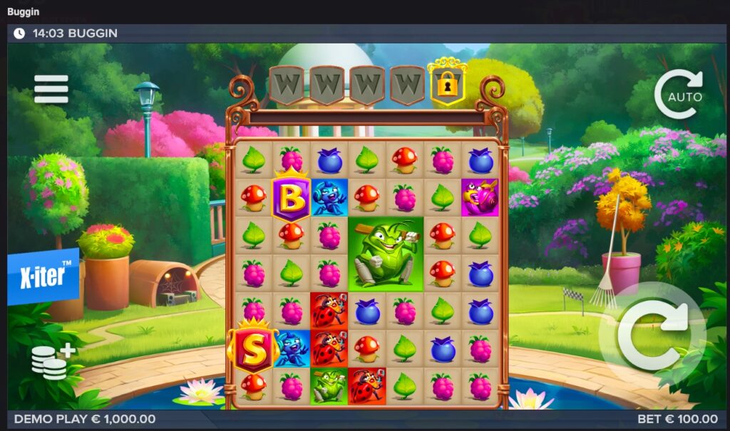 Buggin slot gameplay