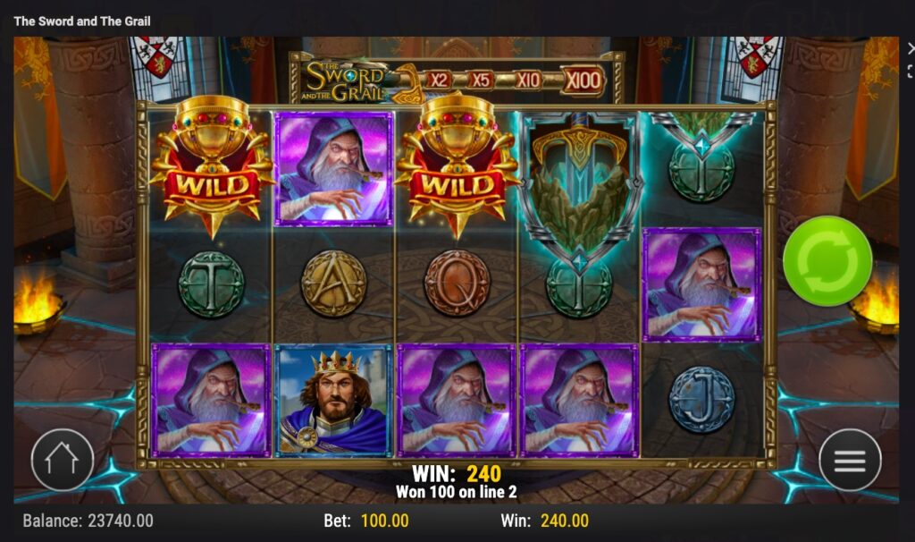 The Sword and The Grail wild