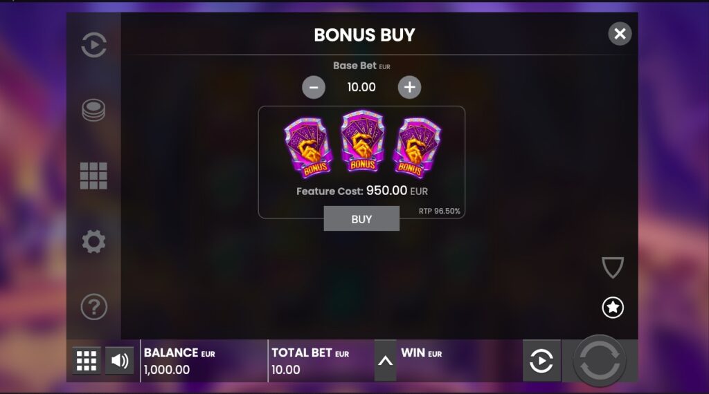 Dinopolis bonus buy options