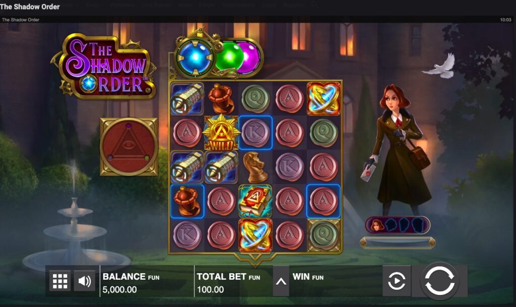 The Shadow Order gameplay.