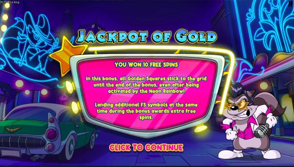 Le King Free Spins