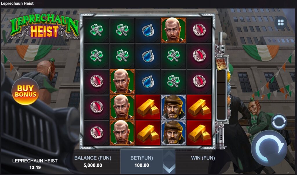 Leprechaun Heist gameplay