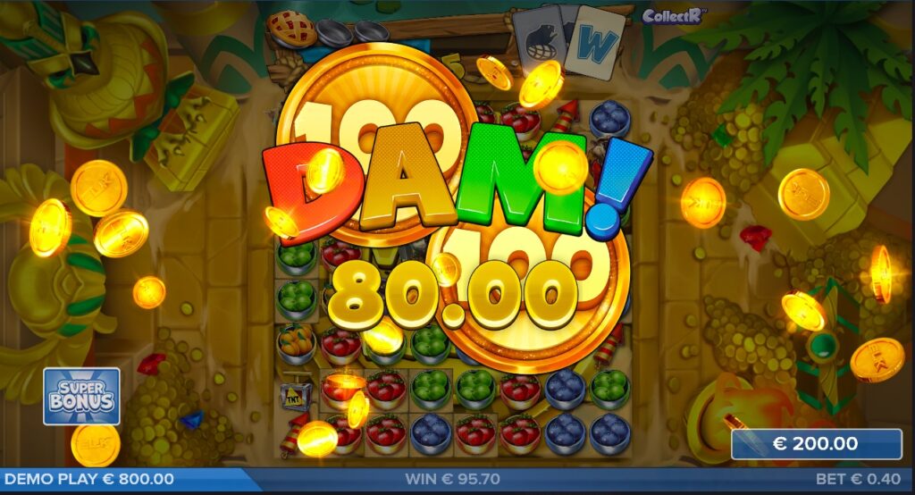 Dam Beavers huge slot win