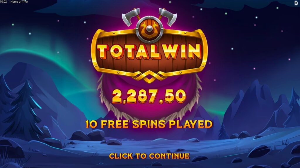 Home of Thor total win