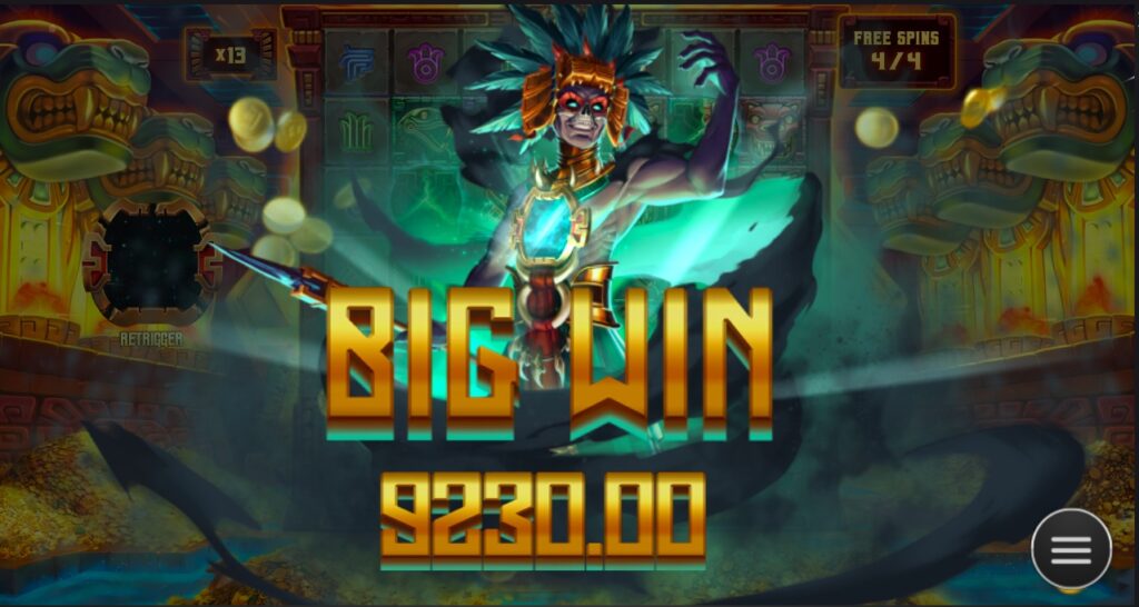 Temple of Tollan huge slot win