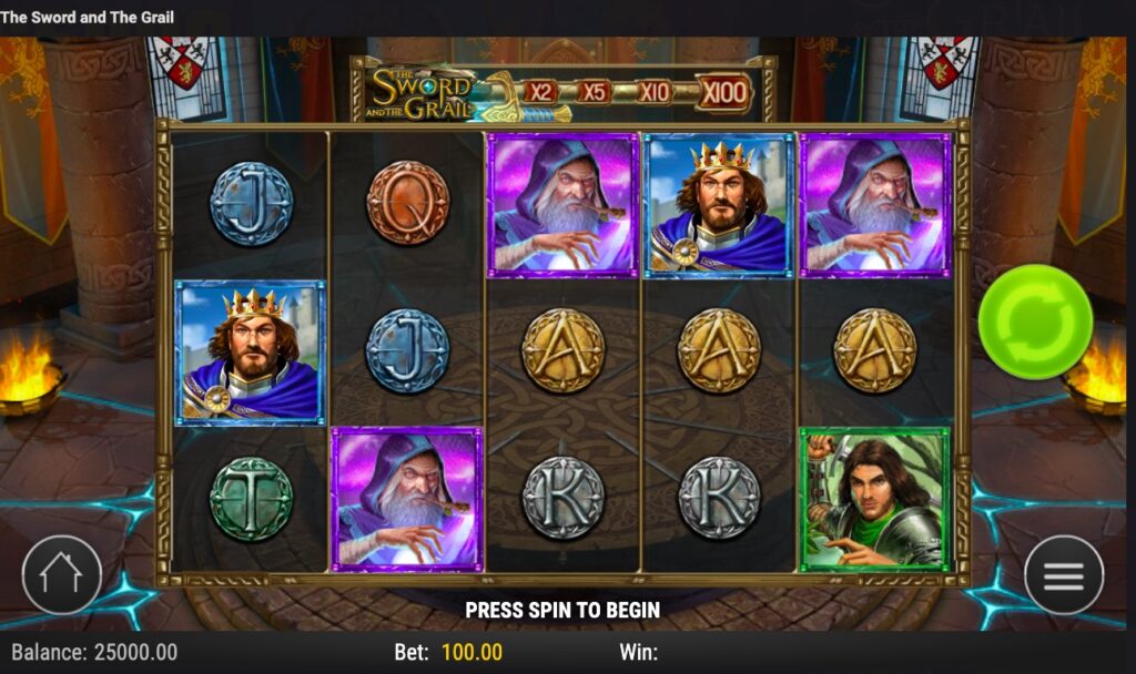 The Sword and The Grail gameplay