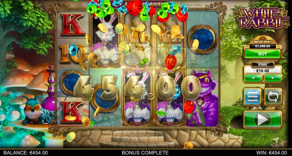 White Rabbit Megaways huge slot win