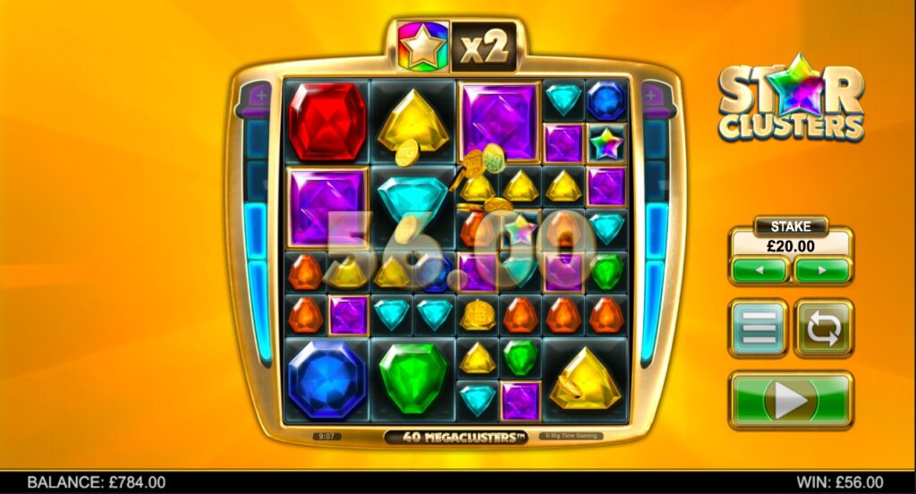 Star Clusters Megaclusters huge slot win