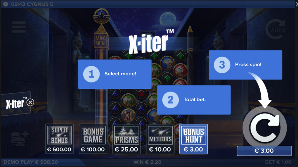 Cygnus 5 buy bonus options