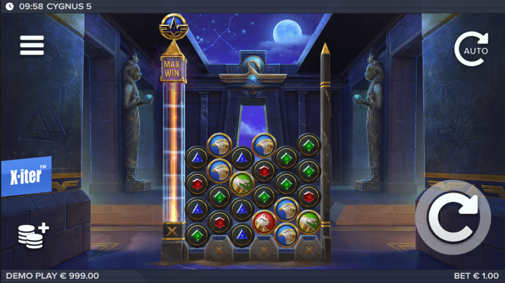 Cygnus 5 slot gameplay