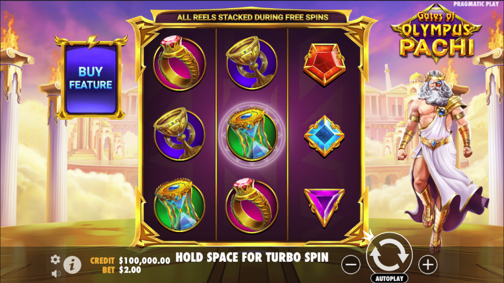 Gates of Olympus Pachi gameplay