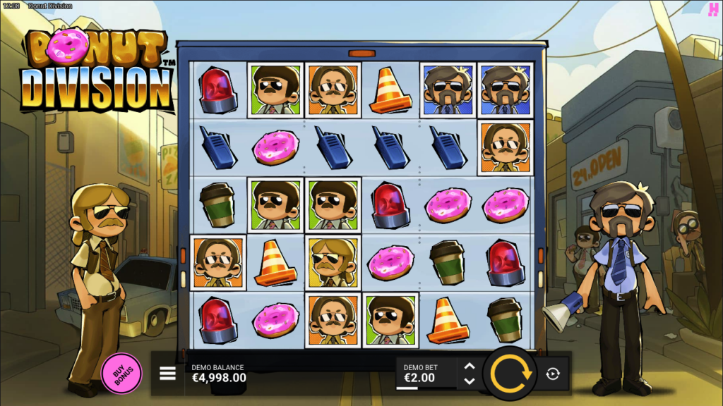 Donut Division gameplay.